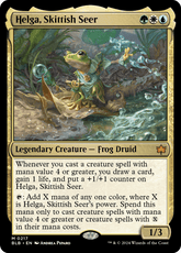 Helga, Vidente Arisca / Helga, Skittish Seer - Magic: The Gathering - MoxLand
